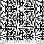 Writing On The Wall -  Imagine - White