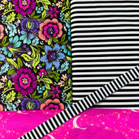 August BOMC HOWIE Fabric KIT - Tula PInk Nightshade - only 1 available