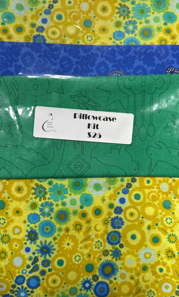 Pillowcase KIT - Alison Glass Yellow/Green2