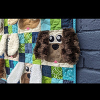 Puppy Kisses Quilt - pattern by Slice of Pi Quilts - printed paper pattern