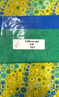 Pillowcase KIT - Alison Glass Yellow/Green1