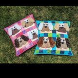 Puppy Kisses Quilt - pattern by Slice of Pi Quilts - printed paper pattern