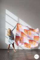 Blakely Quilt - Tropical Sunset - Med Throw 69” square