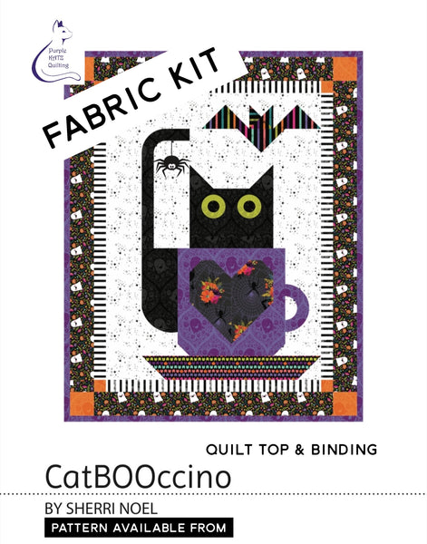 CatBOOccino Quilt Fabric KIT *pattern extra