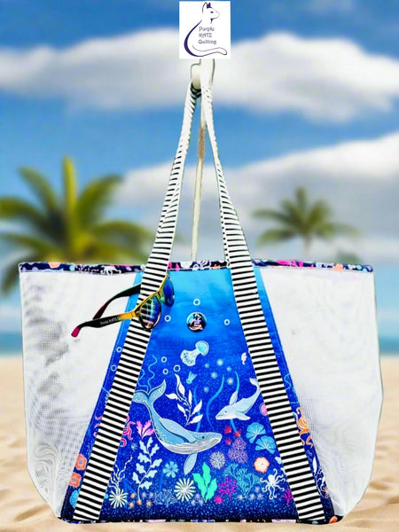 VINYL dempervoet BEACH BAG